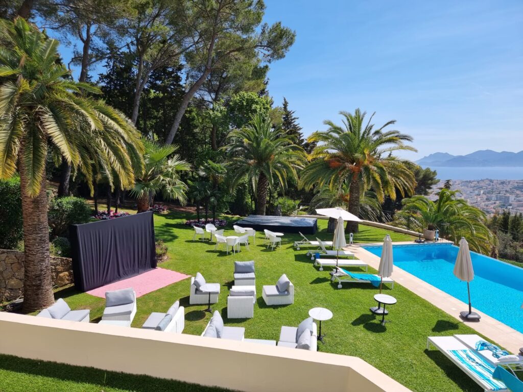 Villa privatisable avec vue mer pour un événement pendant le Festival de Cannes 2027